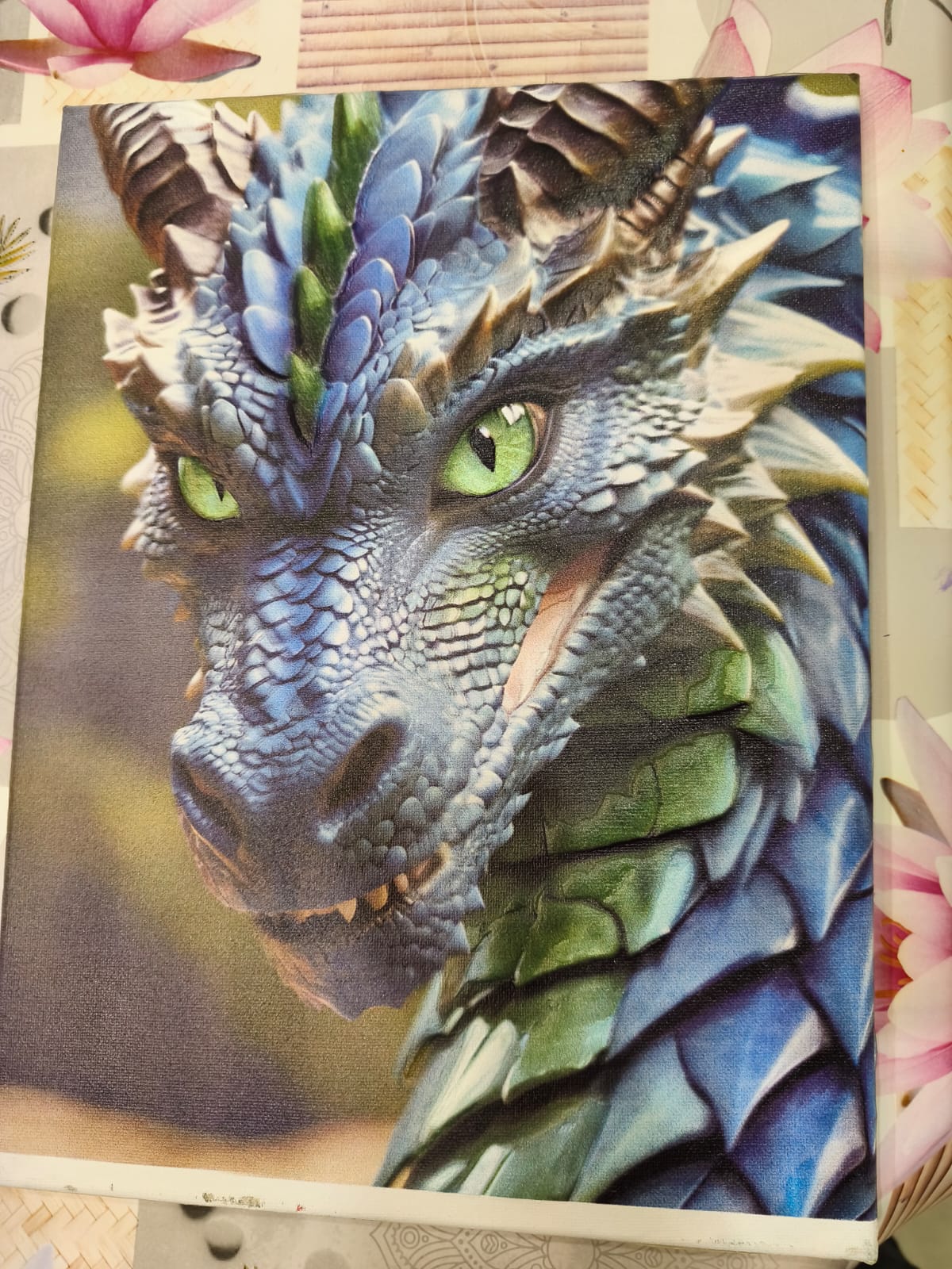 Art mural restaurant